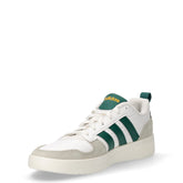 Sneaker in pelle e ecopelle bianco verde | Boscaini Scarpe