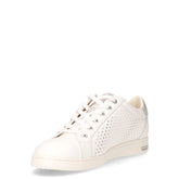 Jaysen sneaker in ecopelle bianco argento | Boscaini Scarpe
