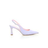 Décolleté a punta slingback glicine | Boscaini Scarpe