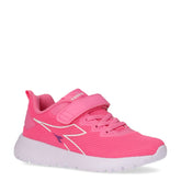 Evo Run Ps sneaker bambina bianco rosa - DIADORA | Boscaini Scarpe