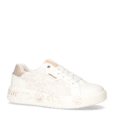 Sneaker in ecopelle e tessuto bianco | Boscaini Scarpe