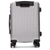 Trolley rigido 53 cm grigio argento | Boscaini Scarpe