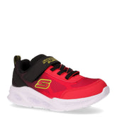 S Lights Meteor Lights Krendox sneaker in tessuto con luci bambino rosso nero | Boscaini Scarpe
