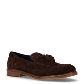 Mocassino in pelle con nappine moro | Boscaini Scarpe
