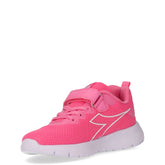 Evo Run Ps sneaker bambina bianco rosa | Boscaini Scarpe