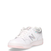 480 sneaker bambina in pelle bianco | Boscaini Scarpe