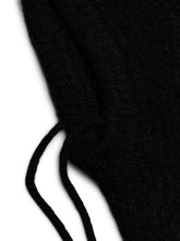 Passamontagna/balaclava in maglia nero | Boscaini Scarpe