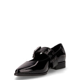 Ballerina in ecopelle con cinturino nero | Boscaini Scarpe