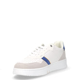 Ken LTX sneaker in ecopelle bianco blu | Boscaini Scarpe