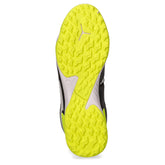 Truco III TT scarpa da calcetto in ecopelle nero bianco giallo | Boscaini Scarpe