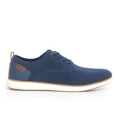 Whesley men low stringata casual dress blue | Boscaini Scarpe