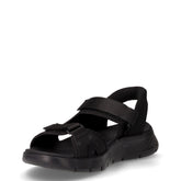 Go Walk Flex sandalo in tessuto nero | Boscaini Scarpe