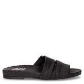 Ciabatta in pelle nero | Boscaini Scarpe