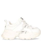 Saturn Lace sneaker con zeppa bianco | Boscaini Scarpe