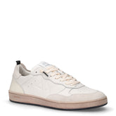 Urban Basket sneaker in pelle bianco panna | Boscaini Scarpe