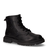 Anfibio in ecopelle con stelle bambina nero | Boscaini Scarpe