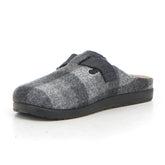 Pone ciabatta con plantare estraibile nero | Boscaini Scarpe