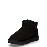 Chab stivaletto caldo in tessuto nero | Boscaini Scarpe