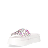 Ciabatta di gomma white | Boscaini Scarpe