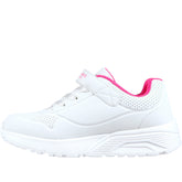 Uno Lite sneaker bambina white hot pink | Boscaini Scarpe
