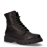 Anfibio in pelle con zip nero | Boscaini Scarpe