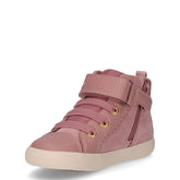 Gisli mid sneaker da bambina in pelle rosa | Boscaini Scarpe