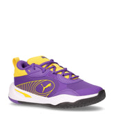 Playmaker Pro PS scarpa da basket bambino in ecopelle e tessuto viola - Scarpe Sportive Bambini | Boscaini Scarpe