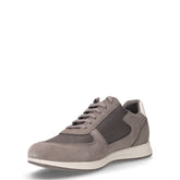 Avery sneaker in ecopelle e tessuto grigio | Boscaini Scarpe