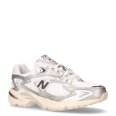 725 sneaker in ecopelle e tessuto bianco argento | Boscaini Scarpe