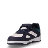 Sneaker in ecopelle bambino bianco navy | Boscaini Scarpe