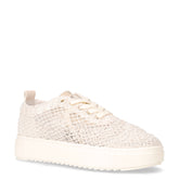 Sneaker in tessuto bianco marmo | Boscaini Scarpe