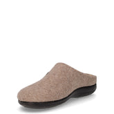 Ciabatta da casa in tessuto tortora | Boscaini Scarpe