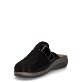 Dasa ciabatta in tessuto nero | Boscaini Scarpe