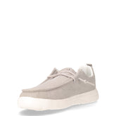 Stringata casual in tessuto grigio | Boscaini Scarpe