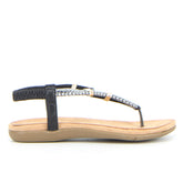 Sandalo infradito nero | Boscaini Scarpe