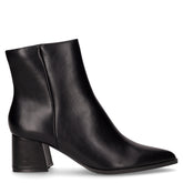 Tronchetto in ecopelle con zip nero | Boscaini Scarpe