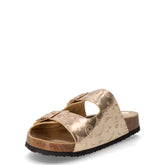 Ciabatta in ecopelle oro | Boscaini Scarpe