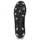 Future 9 Play FG/AG scarpa da calcio in ecopelle nero azzurro | Boscaini Scarpe