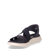 Go Walk Flex sandalo in tessuto blu navy | Boscaini Scarpe