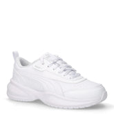 Cilia 2 Mode sneaker in ecopelle bianco argento | Boscaini Scarpe