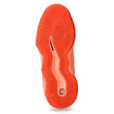 Wave Momentum Pro Mid scarpa da pallavolo in tessuto ed ecopelle arancione bianco | Boscaini Scarpe