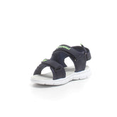 Sandalo con strappi bambino blu | Boscaini Scarpe