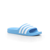 Adilette Aqua ciabatta di gomma ragazzo blue white - Ciabatte Bambino | Boscaini Scarpe