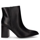 Tronchetto in ecopelle con zip nero | Boscaini Scarpe