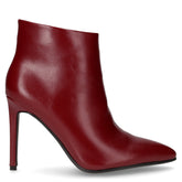 Tronchetto a punta in ecopelle rosso | Boscaini Scarpe