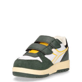 Deuce Snoopy sneaker bambino in ecopelle e pelle coriandolo bianco | Boscaini Scarpe