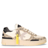 Sneaker in pelle beige | Boscaini Scarpe
