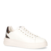 Sneaker in pelle ed ecopelle bianco marrone - Sneakers Donna | Boscaini Scarpe