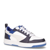 Rebound v6 Low sneaker ragazzo in ecopelle bianco grigio - Sneakers Bambino | Boscaini Scarpe