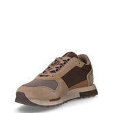 Virtus sneaker in pelle scamosciata marrone tabacco | Boscaini Scarpe